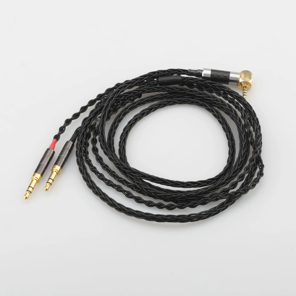 High Qaulity HC028 8 Cores Headphone Earphone Cable For Denon AH D600 D7100 Hifiman Sundara Ananda HE1000se HE6se he400