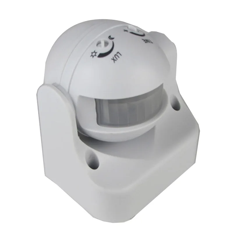 

High Sensitivity Wide Range Outdoor Waterproof and Dustproof Infrared Sensor Switch 110-240v Body Infrared Sensor
