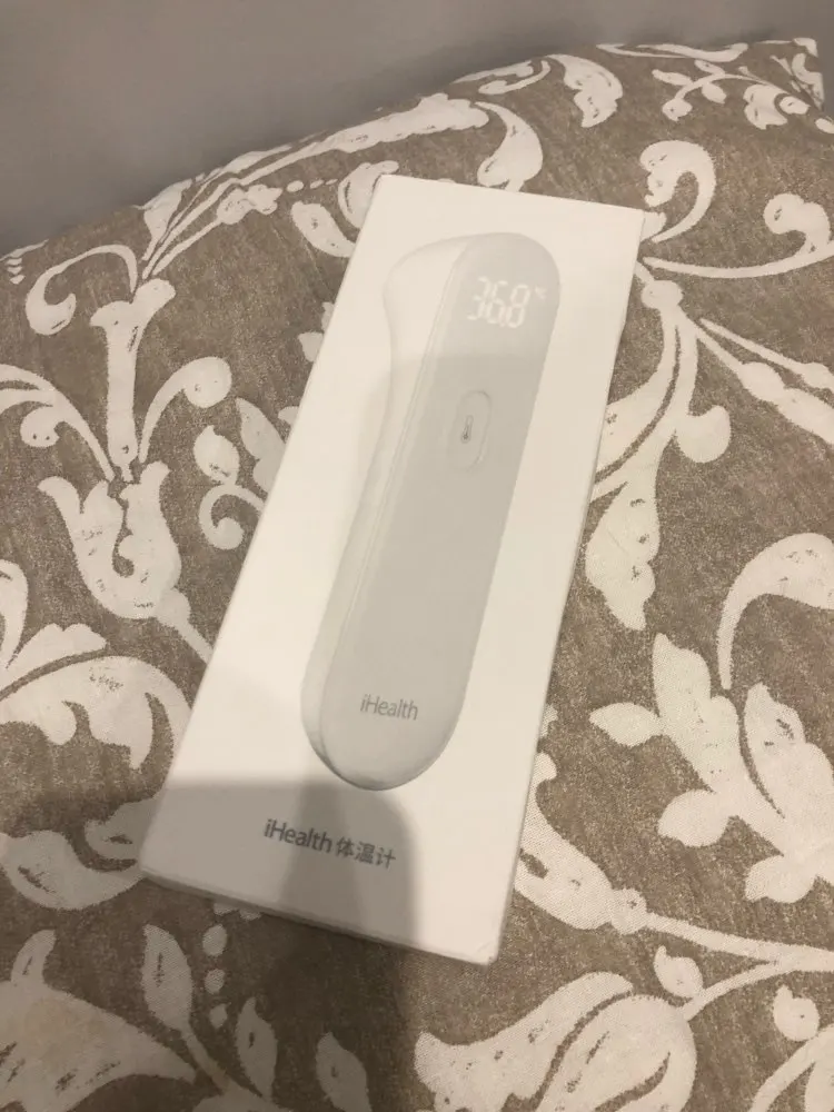 Xiaomi Mijia iHealth термометр с точным цифровым термометром инфракрасный клинический не такт измерение с светодиодный экран
