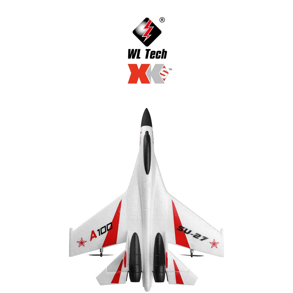 Weili завод A100 Su27 планер стандартной конфигурации трехканальный xiang zhen ji модель дистанционного управления игрушка