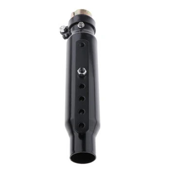 

Retro Motorcycle Exhaust Pipe Muffler Exhaust Tip Tail Pipe Tube Fits for Universal Motorcycle