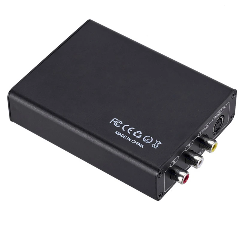 1080P HDMI к 3 RCA AV CVBS Композитный S-видео аудио видео конвертер адаптер |
