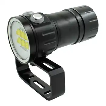 

Diving Flashlight 18650 Dive Torch 7 Mode Underwater Photography Lights Video Lamp White Red Blue LED Scuba Photo Fill Lighting