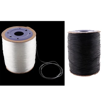 

2 Roll of 650 Meters Elastic Stretch Thread Jewelry Making Cord String 1.0mm