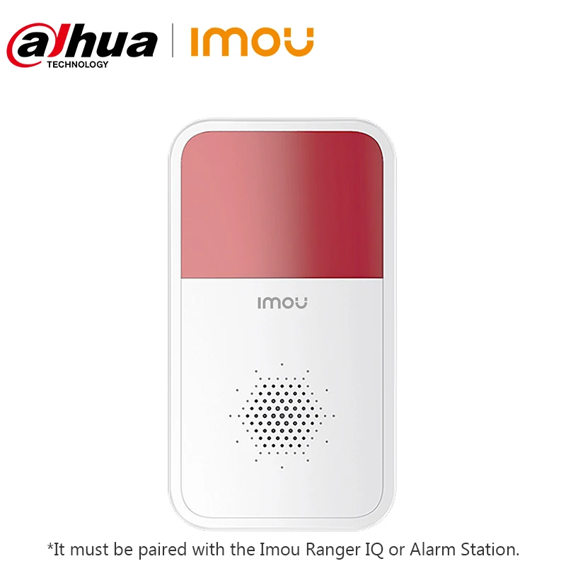 Dahua imou Smart Wireless Strobe Siren Sound Flash Light Alarm Indoor with Lithium Battery 433Mhz For Home Security Alarm System