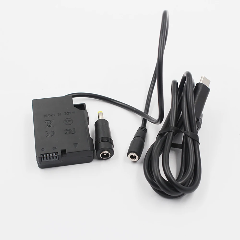 Pro USBC PD Fast Charger Cable 9V 3A EP-5A DC Coupler EN-EL14 dummy battery for Nikon P7800 P7100 D5600 D5500 D5300 D5100 D3300