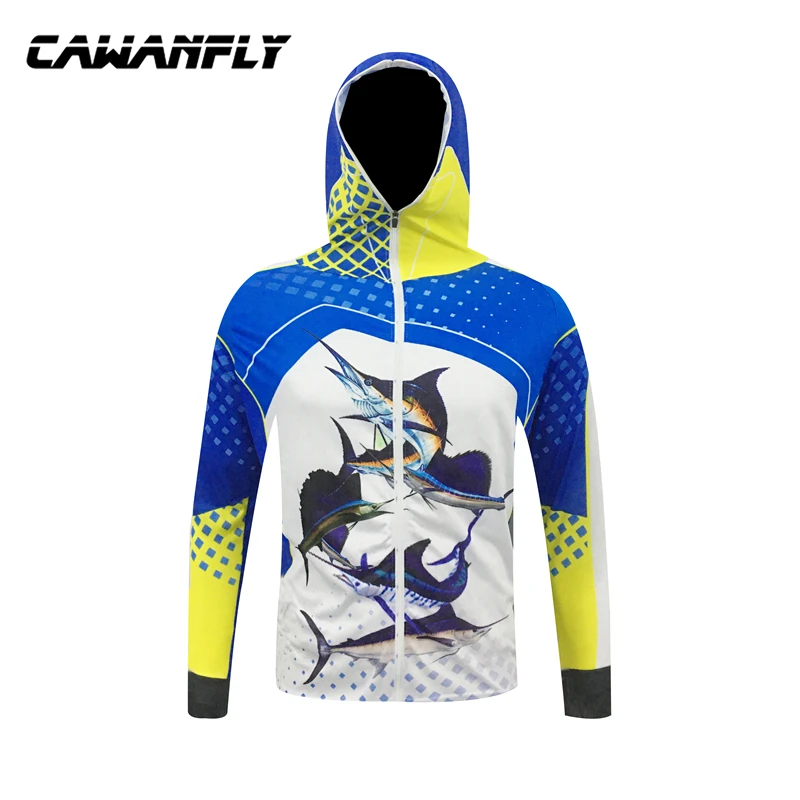 

Outdoor Anti-UV Quick Dry Men's UPF 50 Long Sleeve T-Shirts Sun Protect Skin Fishing Hiking Sun Block Shirts Tops Men