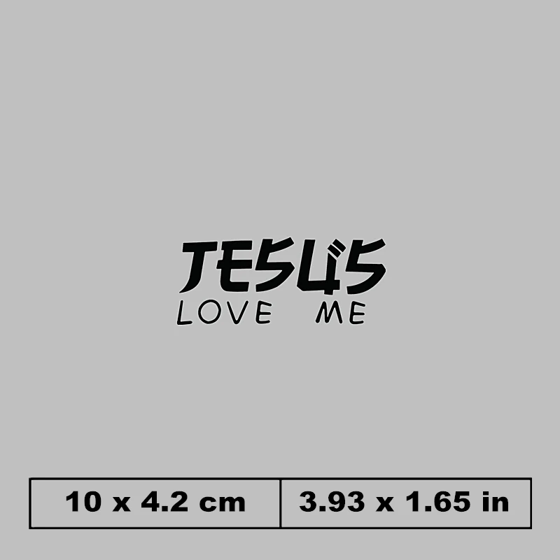 025-X-JESUS Модные нашивки с христианским крестом, с надписью «JESUS LOVE ME», сделай сам, нашивка для поклонения, наклейка для одежды для мужчин и женщин, футболка с теплопередачей - Цвет: 025-X-JESUS