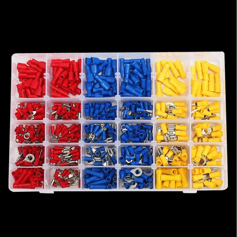 

Boxed Connect Terminal Group Combine 480pcs Cold Pressure Connection Terminal Suit