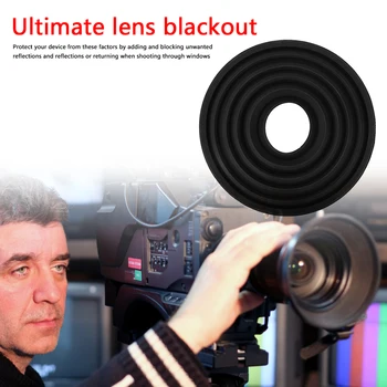 

Camera Lens Cover Hood Photo Video Collapsible Ultimate Lens Reflection-free for Professional Picture Enjoying Ornament