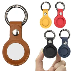 Protection Case For Apple Airtags Locator Leather Protective Sleeve Tracker Anti-lost Device Keychain Protective Cover Hot Protection Case For Apple Airtags Locator Leather Protective Sleeve Tracker Anti-lost Device Keychain Protective Cover Hot
