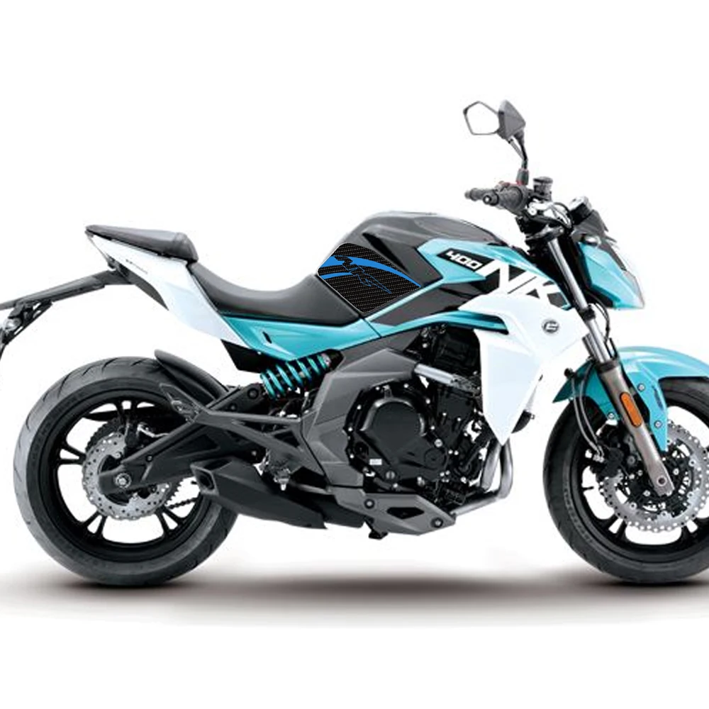 Новое поступление, для CFMOTO 250NK 400NK 650NK, для мотоцикла, углеродное волокно, противоскользящая накладка на бак, наклейка, накладка, боковая, газовая, наколенник, защита