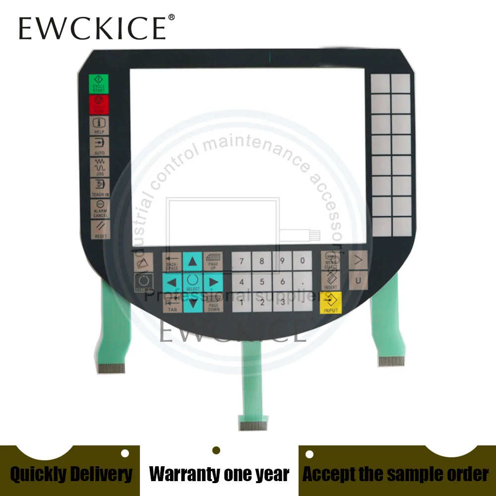 

NEW HT8 6FC5403-0AA20-0AA0 6FC5403-0AA20-0AA1 6FC5403-0AA20-1AA1 HMI PLC Membrane Switch keypad keyboard