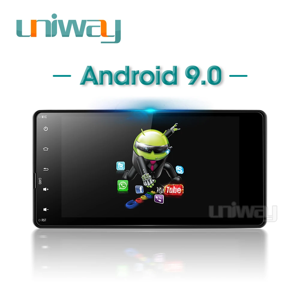 Автомобильный dvd плеер Uniway PX30 DSP 2 ГБ + 32 android 9 0 для Mitsubishi outlander lancer 2010 2012 2013 2014 2015