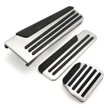 

New 3Pcs Car Foot Rest Footrest Accelerator Fuel Gas Brake Pedal Pads Covers For Infiniti G25 G35 G37 Q50 Q60 EX25 QX50 QX70