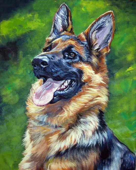 Перро 5D диаманта мозаика pintura de diamante hecha a mano punto de cruz completo diamante bordado animales patrones diamantes d - Цвет: 7