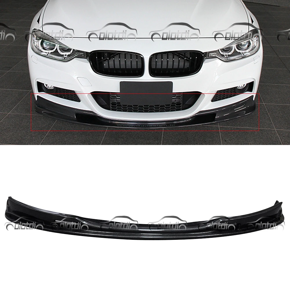 Передний бампер из углеродного волокна для BMW F30 3 серии M Tech Sport посылка CN