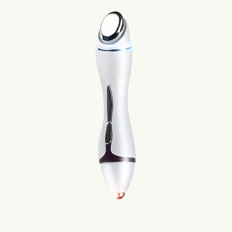 Electric Double Probe Eye Care Tool Reduce Wrinkles Relieve Fatigue EMS Vibration Massage Beauty De