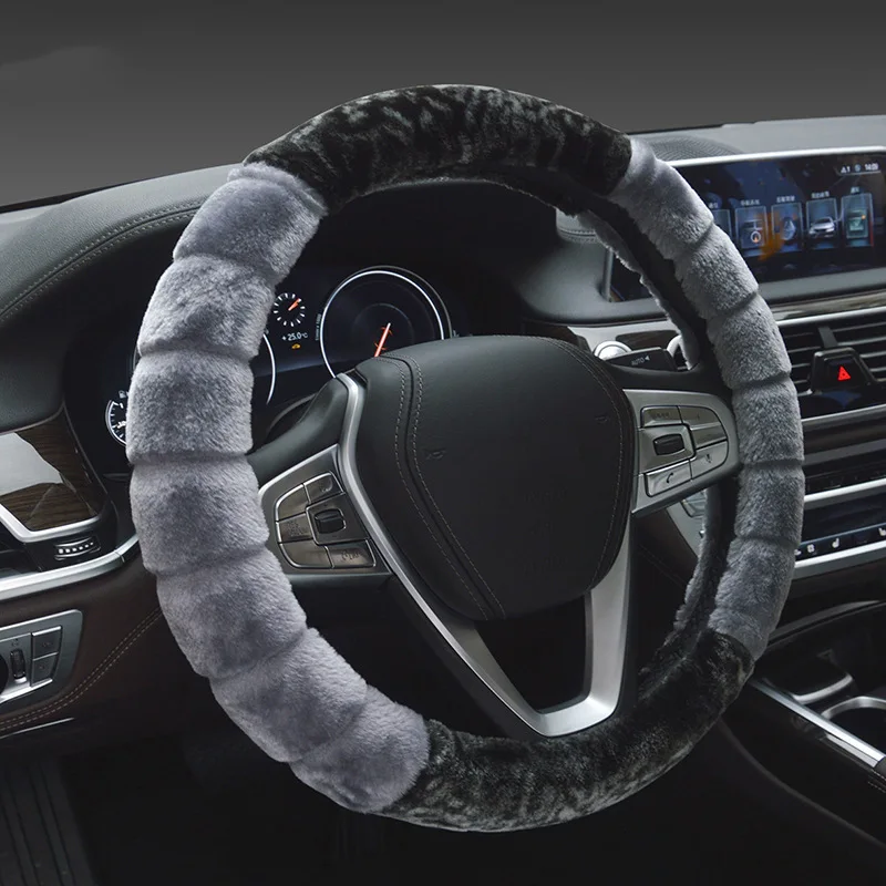 Soft Plush Comfortable Car Steering Wheel Cover Winter Warm Fur Auto Decoration Relive Hand Fatigue | Автомобили и мотоциклы
