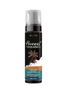 

Body Self Tanners Cream Tanning Mousse For Natural Bronzer Face Body Self Tanning Mousse Sunless Tanning Lotion 100ml