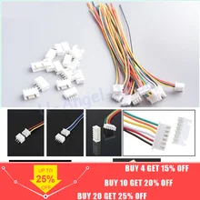 10 пар/лот 150 мм RC lipo батарея баланс зарядное устройство штекер 2S1P 3S1P 4S1P 5S1P 6S1P 7S1P провод линейный кабель с штекером и штекером