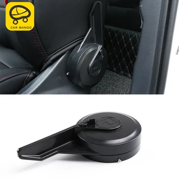 

CARMANGO for VW Volkswagen T-ROC 2017-2020 Auto Car Styling Front Driver Seat Adjust Booster Frame Covers Interior Accessories