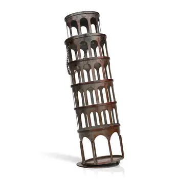 

New The metal tower wine Bottle Holder rack Wine rack with practical and beautiful appearance Practical ornament Handicraft