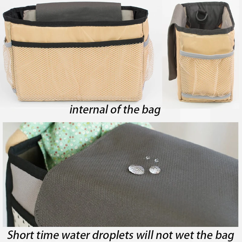 AAG Baby Stroller Accessories Newborn Diaper Bag on a Stroller Infant Cup Holder Strollers Organizer Baby Pram Cart Hanging Bags