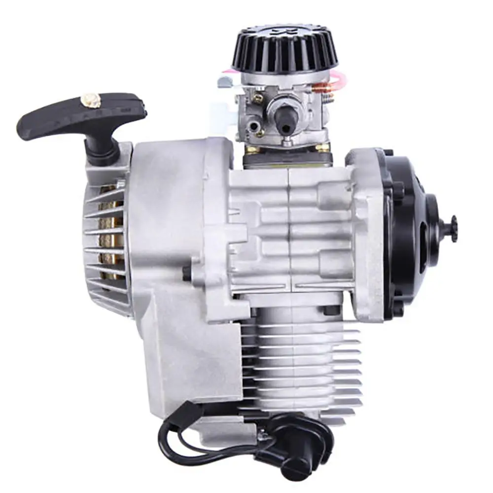 Samger 49cc Engine 2 Stroke Pull Start Mini Motor Start Engine For Motorcycle Dirt Bike Pocket Bike ATV Pitbike