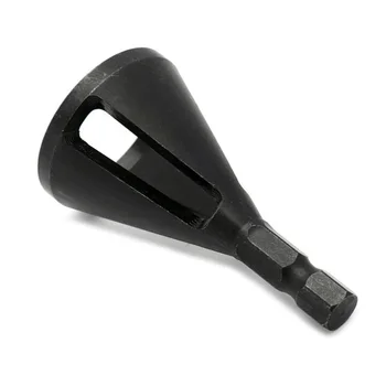 

2PC Deburring External Chamfer Tool Remove Burr Tools Drill Bit Tool Hex for all kinds of chuck drills