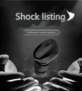 

CUUWE Mini TWS Bluetooth 5.0 Headset Smart Universal Handphone Wireless earphone single intelligent noise reduction Y08