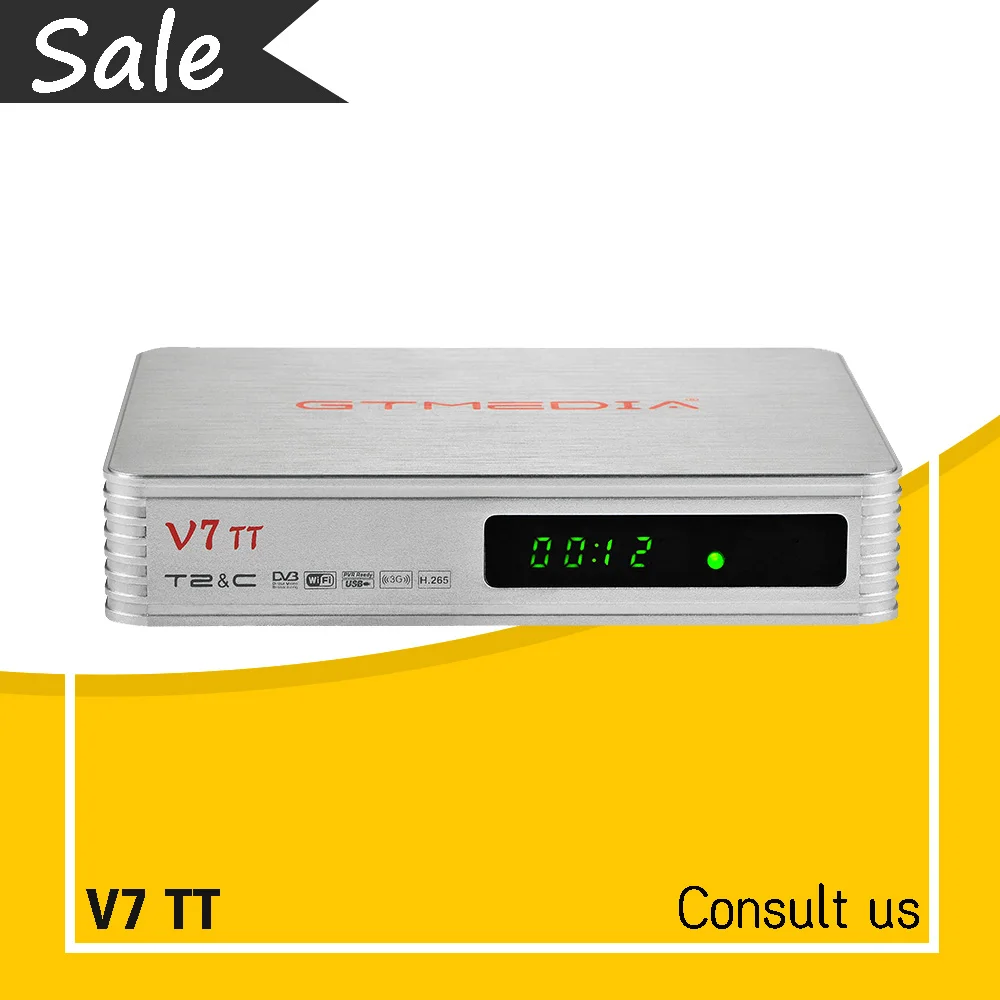 GTMEDIA V7 TT DVB-T T2 DVB-C/J. 83b 1080P Full HD Поддержка H.265 HEVC USB wifi YouTube Youporn | Электроника