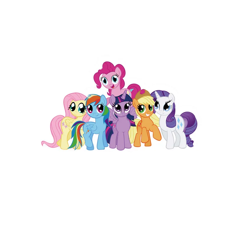 1 шт. Милая нашивка Мой маленький пони аксессуары для одежды термопереводная