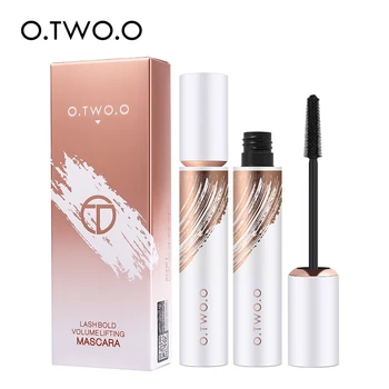 O.TW O.O 블랙 마스카라, 속눈썹 연장, 방수, 오래 지속되는 4D 실크 섬유, 메이크업 화장품