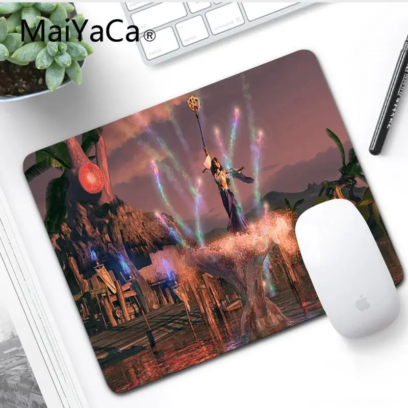 MaiYaCa простой дизайн Final Fantasy X игровой коврик для мыши для ноутбука большой коврик для мыши компьютерный коврик для ПК