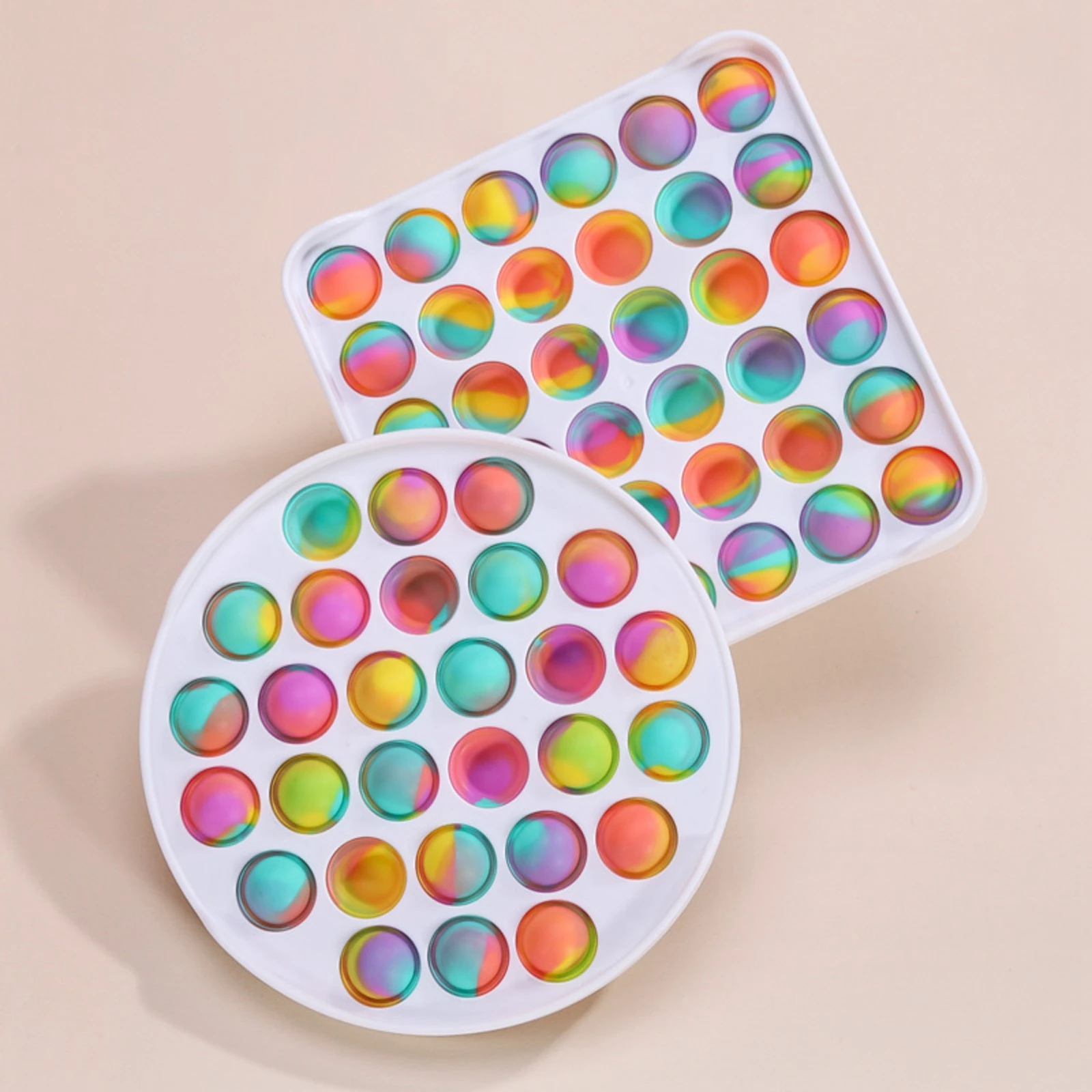 Plastic Board Tactile Logic Game 