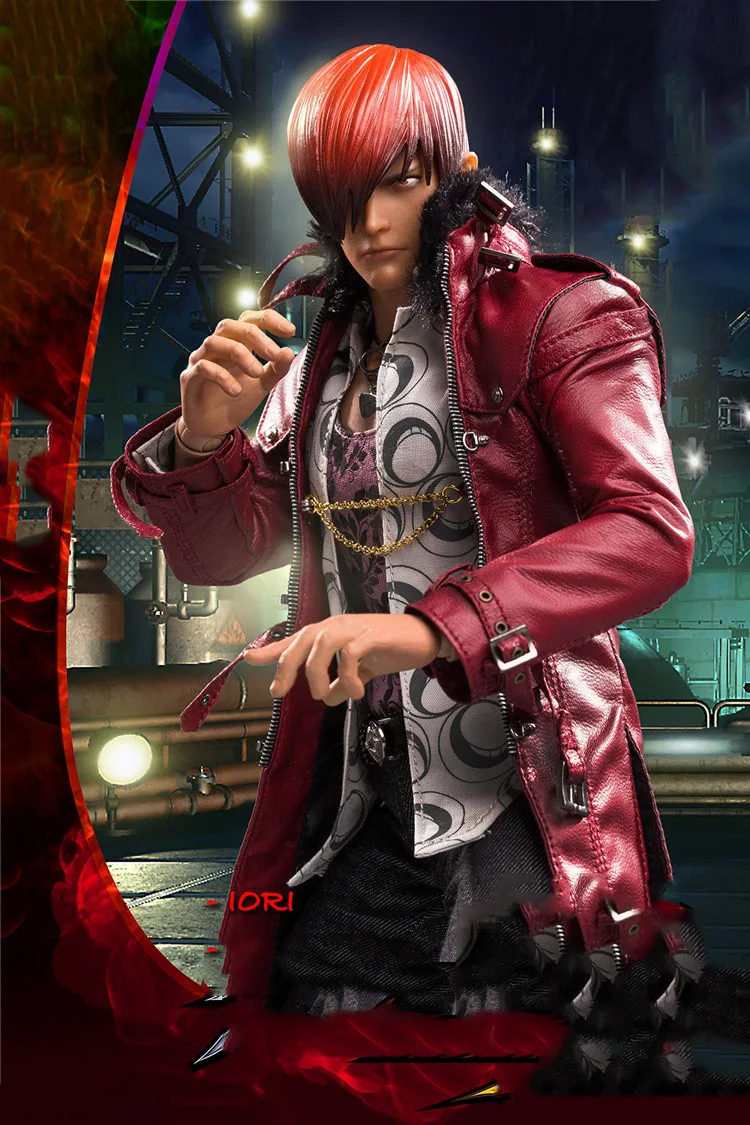 KOF-IR01, Коллекционная модель 1/6, 36 см, Iori Yagami Ki fightors, Мужская фигурка Актона, модель куклы для фанатов, подарки на праздник