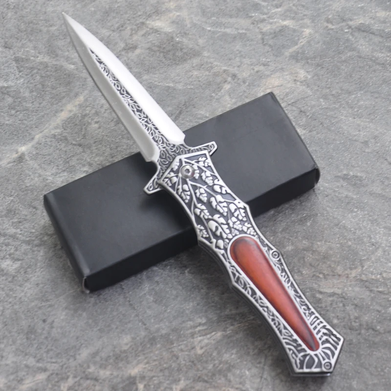 Full Steel hand forging Folding Knife Pocket Hunting Tactical Utility Camping Survival Outdoor Tool knife knives | Инструменты