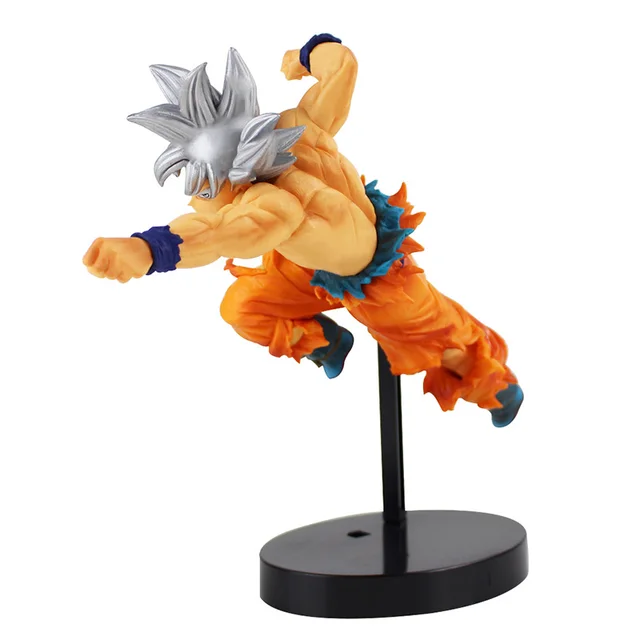 Bandai dragon ball anime figuras estilista cabelo preto goku pvc figura de  ação coleções modelo bonecas brinquedos crianças presentes - AliExpress