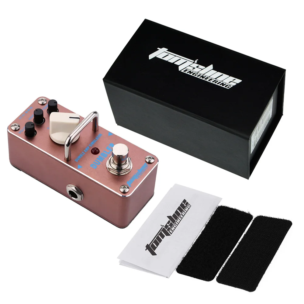 Арома ADR-3 Dumbler Amp Simulator мини одна педаль эффектов для электрогитары с истинным обхода