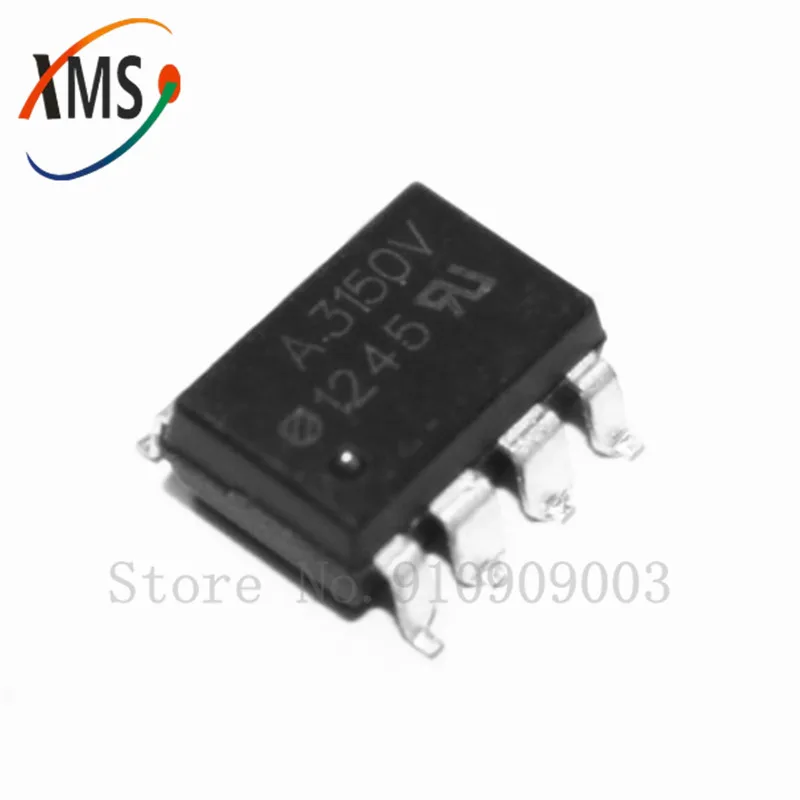 10 шт HCPL3150 SOP-8 HCPL-3150 SOP A3150V A3150 3150V Оптрон | Электронные компоненты и принадлежности