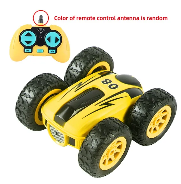 ZK30 Remote Control High-Speed Double-Sided Special Effects Rock Crawler Mini Light Bomb Four-Wheel Drive Jump Dropshipping