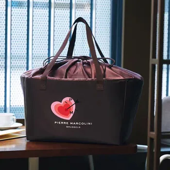 

Large Capacity Shopping Bag Portable Eco Friendly Shoulder Grocery Drawstring Shopping Bag Bolsa De Lona Purpose Bags DB60SB