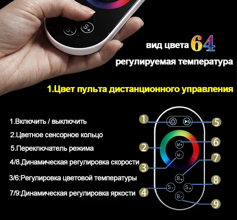 Музыкальный светодиодный душевой смеситель с большим потоком воды, душевой смеситель, термостатический массажный душ для ванной комнаты, набор для душа