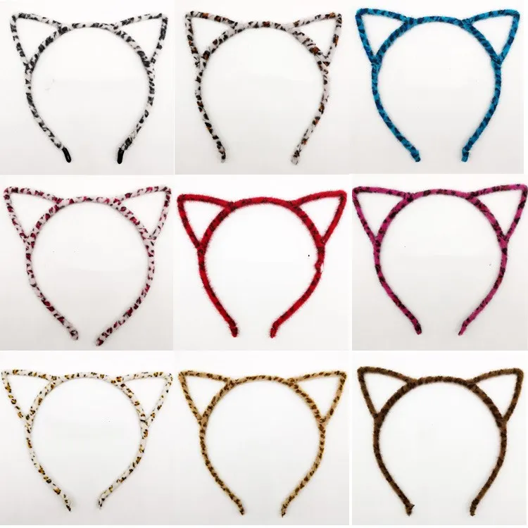 1 PCS Stylish Women Girls Cat Ears Headband Accessories Sexy Head Band Multicolor  Styling Tools Headwear