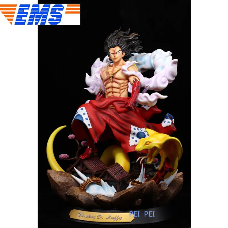 

15" Anime Statue ONE PIECE Monkey D. Luffy GK VOL.001# Full-Length Portrait Resin Action Figure Collectible Model Toy BOX Q1032