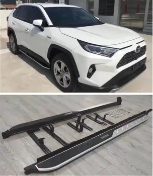 

High Quality Aluminum alloy Running Board Side Step Nerf Bar Pedal For Toyota RAV4 2019 2020