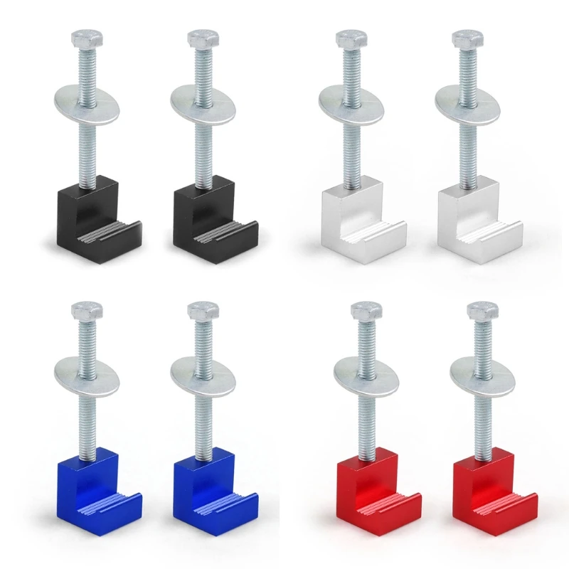 Pack of 2 J Hook Crossover Toolbox Pickup Universal Fit Mounting Kit