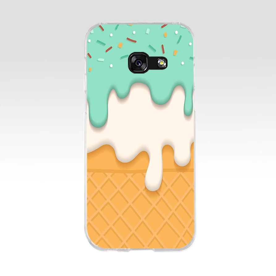 59SD еда пончики шоколад Мягкий Силиконовый ТПУ чехол для телефона Samsung a3 2016 a5 2017 a6