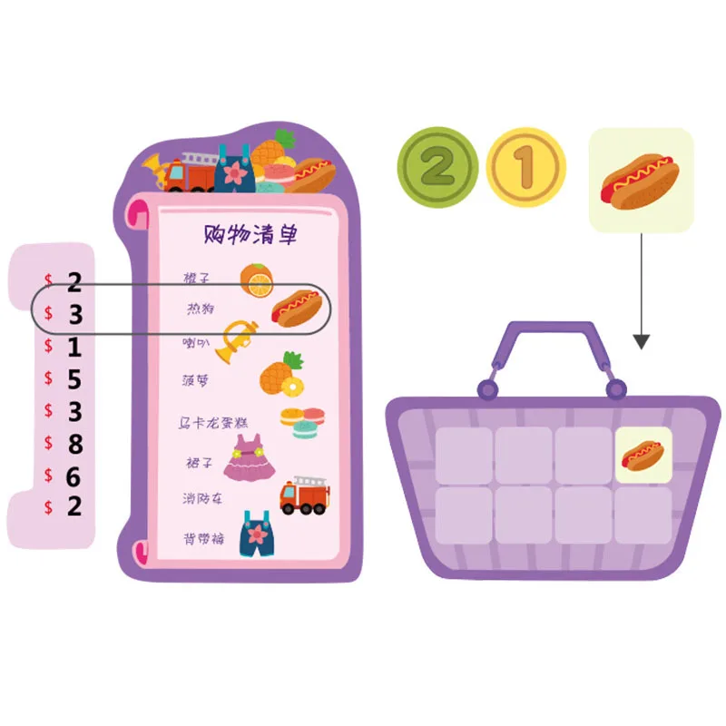 New Children Educational Toys Shopping List Jigsaw Game Thinking Training Parent-child Interactive Table Games Learning Toys Kid 5